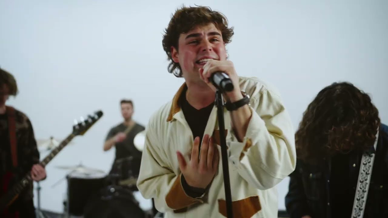 High June performing live on stage